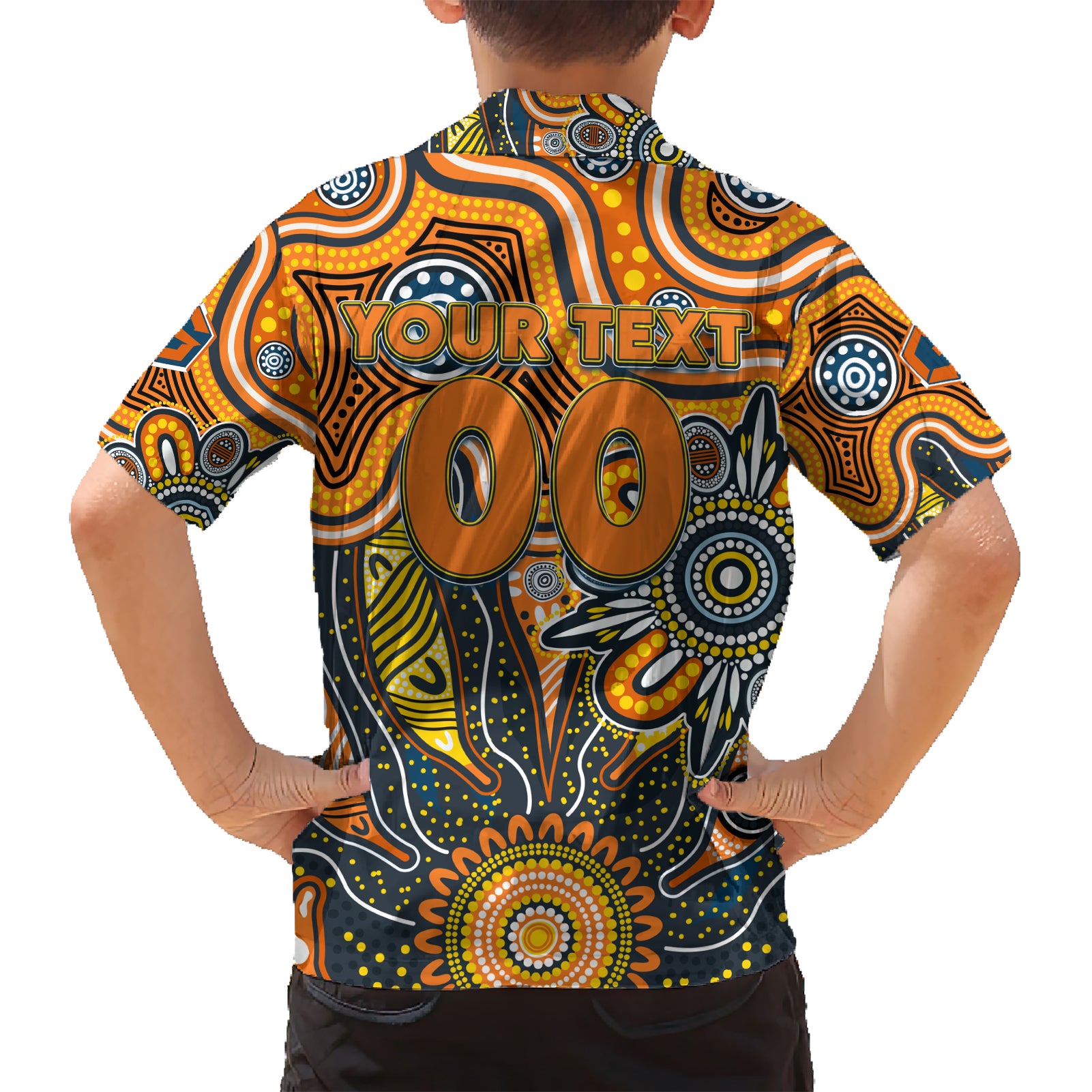 Personalised Giants NAIDOC Week 2024 Hawaiian Shirt Aussie Aboriginal Art - Vibe Hoodie Shop