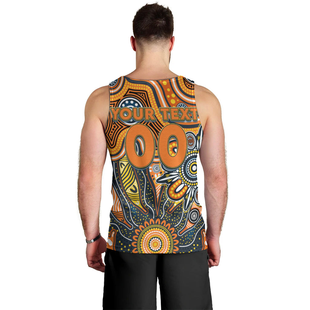 Personalised Giants NAIDOC Week 2024 Men Tank Top Aussie Aboriginal Art - Vibe Hoodie Shop