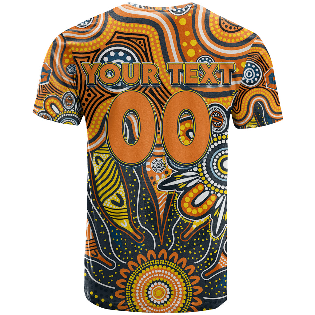 Personalised Giants NAIDOC Week 2024 T Shirt Aussie Aboriginal Art - Vibe Hoodie Shop