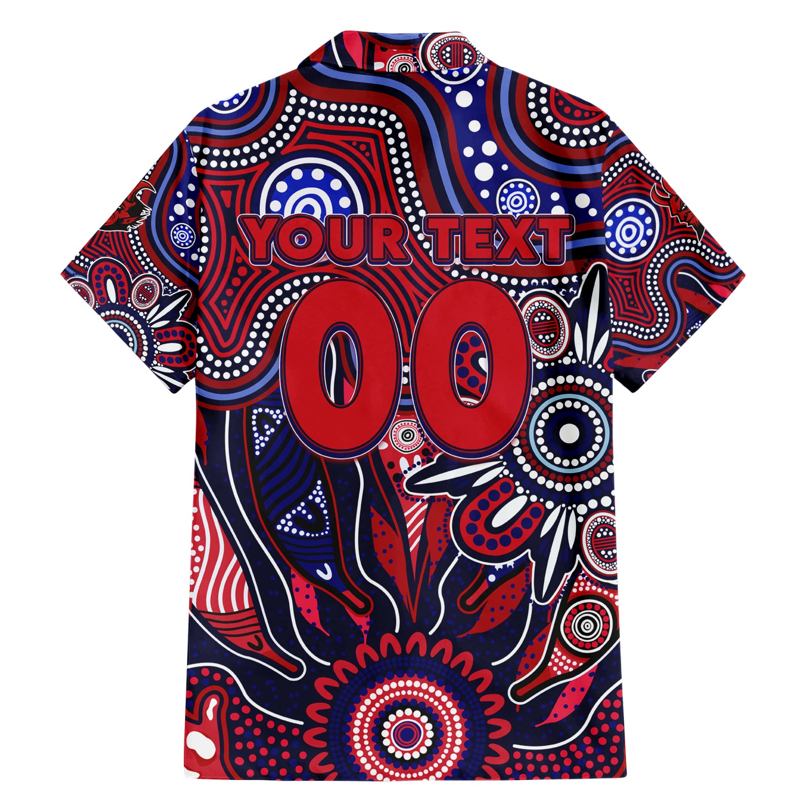 Personalised Demons NAIDOC Week 2024 Hawaiian Shirt Aussie Aboriginal Art - Vibe Hoodie Shop