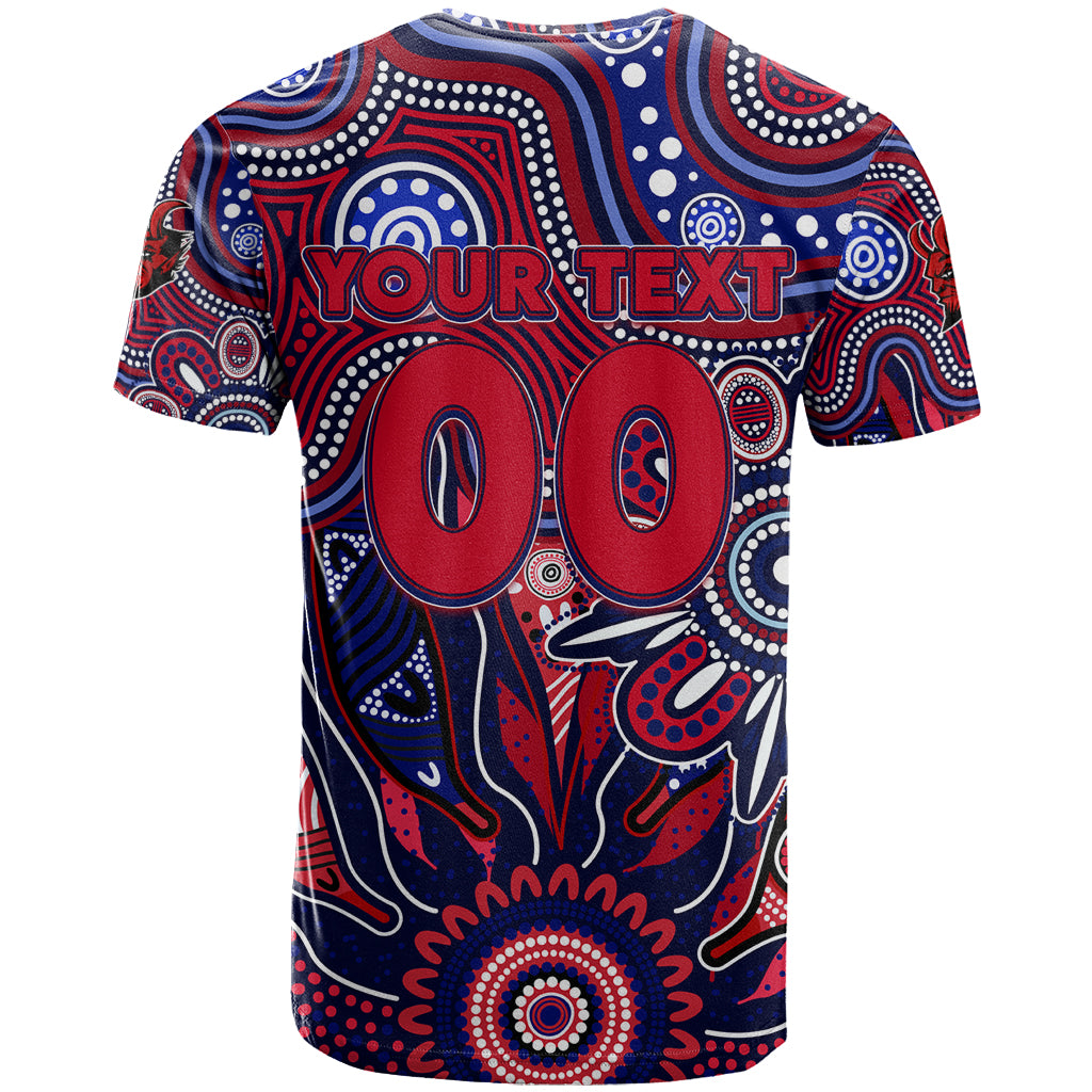 Personalised Demons NAIDOC Week 2024 T Shirt Aussie Aboriginal Art - Vibe Hoodie Shop