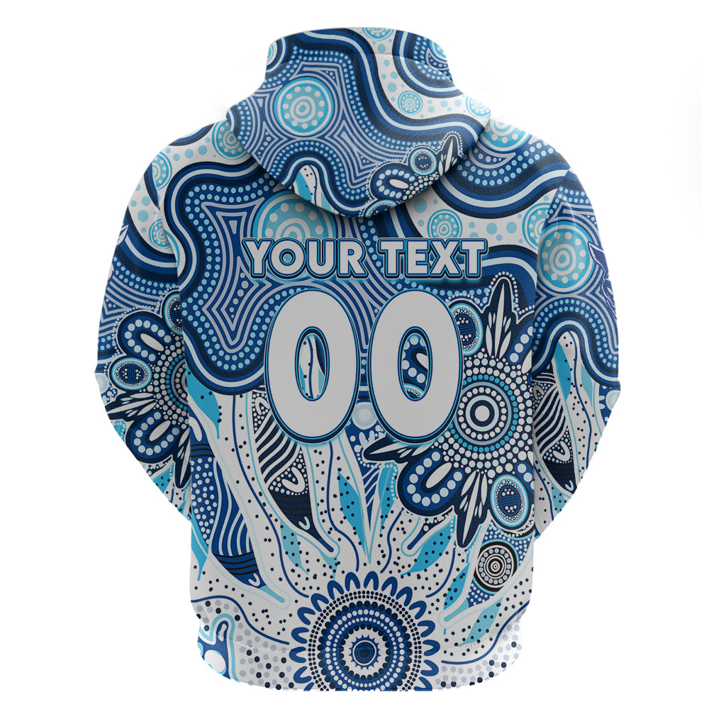 Personalised Kangaroos NAIDOC Week 2024 Hoodie Aussie Aboriginal Art - Vibe Hoodie Shop