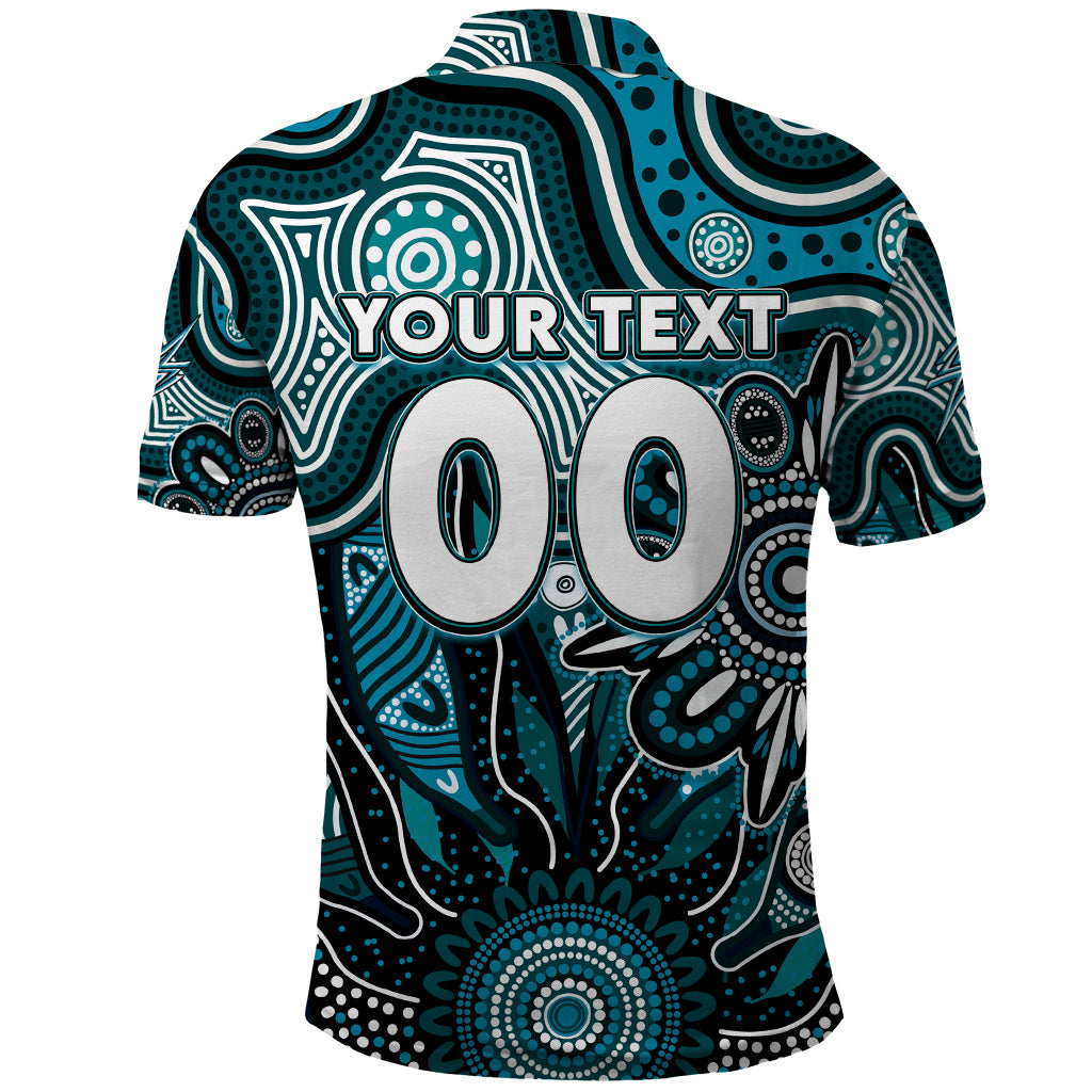 Personalised Power NAIDOC Week 2024 Polo Shirt Aussie Aboriginal Art - Vibe Hoodie Shop