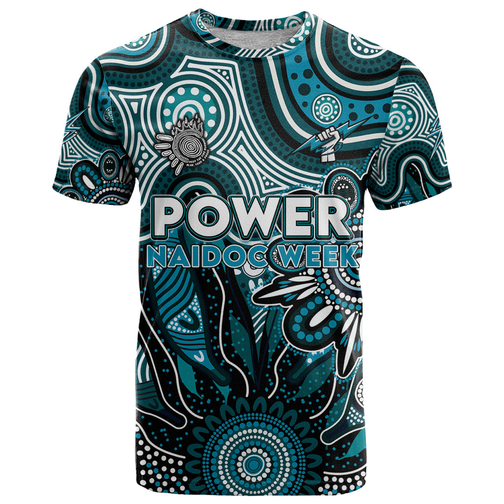 Personalised Power NAIDOC Week 2024 T Shirt Aussie Aboriginal Art - Vibe Hoodie Shop