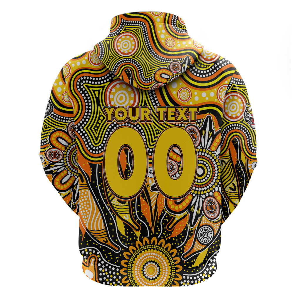 Personalised Tiger NAIDOC Week 2024 Hoodie Aussie Aboriginal Art - Vibe Hoodie Shop
