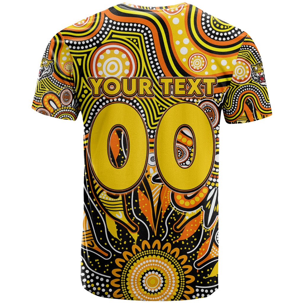 Personalised Tiger NAIDOC Week 2024 T Shirt Aussie Aboriginal Art - Vibe Hoodie Shop