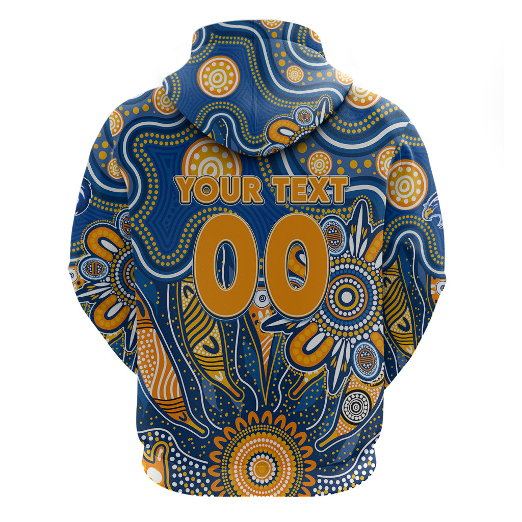 Personalised Eagles NAIDOC Week 2024 Hoodie Aussie Aboriginal Art - Vibe Hoodie Shop