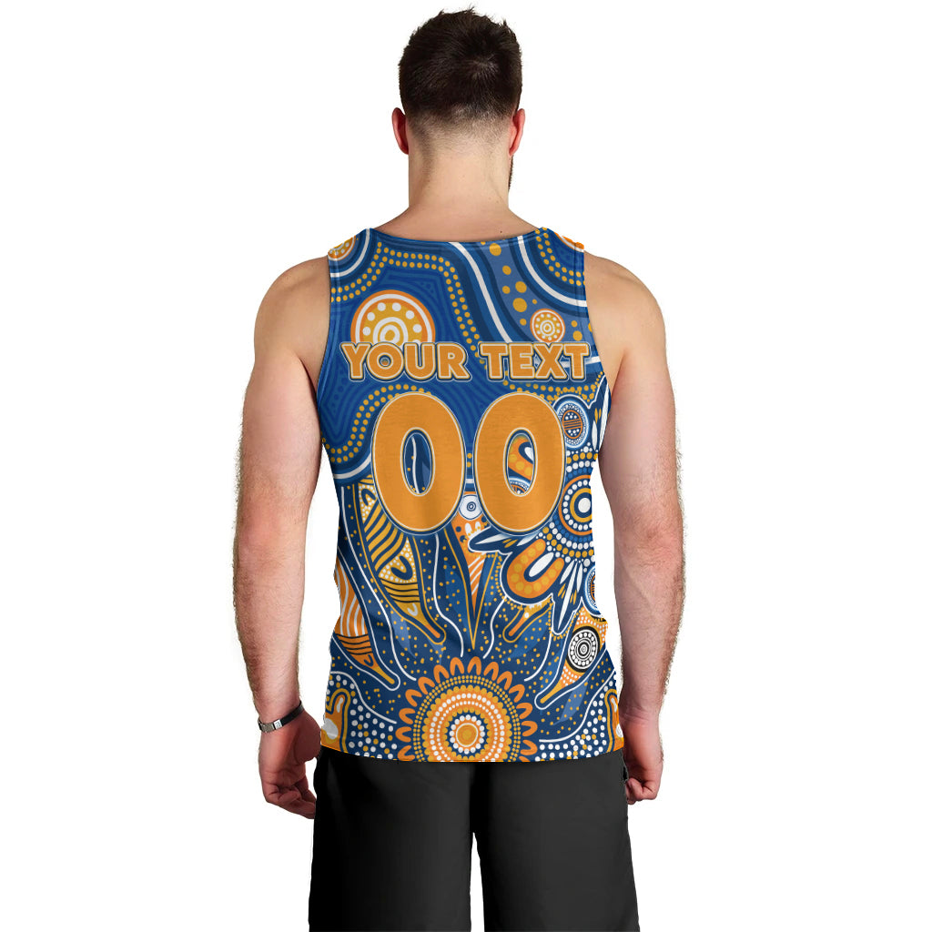 Personalised Eagles NAIDOC Week 2024 Men Tank Top Aussie Aboriginal Art - Vibe Hoodie Shop