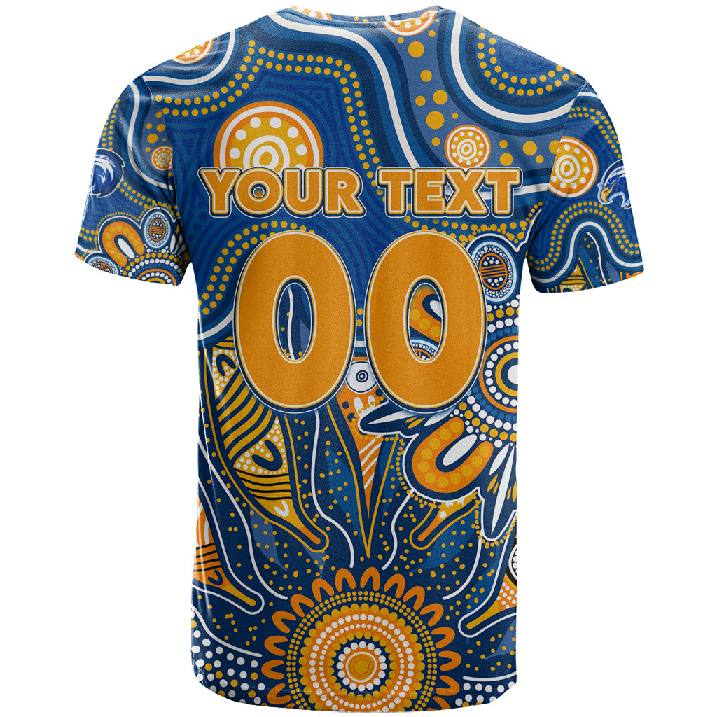 Personalised Eagles NAIDOC Week 2024 T Shirt Aussie Aboriginal Art - Vibe Hoodie Shop