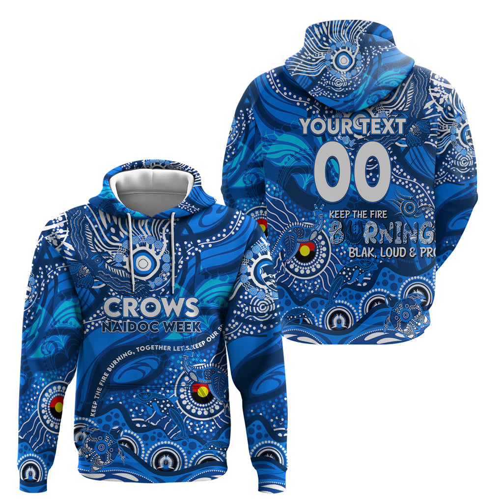 Custom NAIDOC Week 2024 Cats Hoodie Aboriginal Animals Keep The Fire Burning - Vibe Hoodie Shop