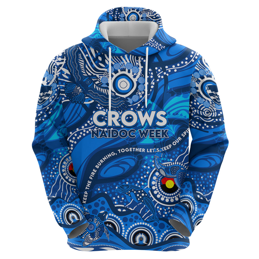 Custom NAIDOC Week 2024 Cats Hoodie Aboriginal Animals Keep The Fire Burning - Vibe Hoodie Shop