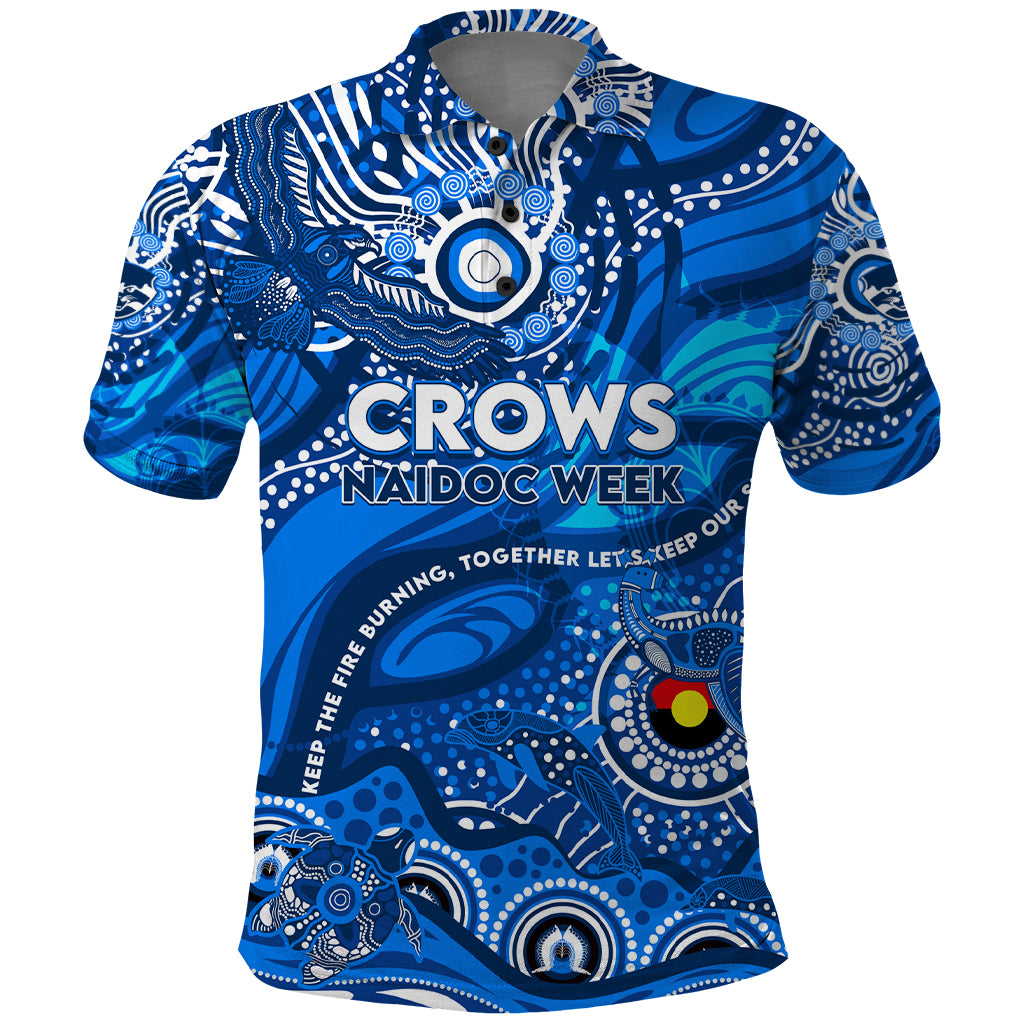 Custom NAIDOC Week 2024 Cats Polo Shirt Aboriginal Animals Keep The Fire Burning - Vibe Hoodie Shop