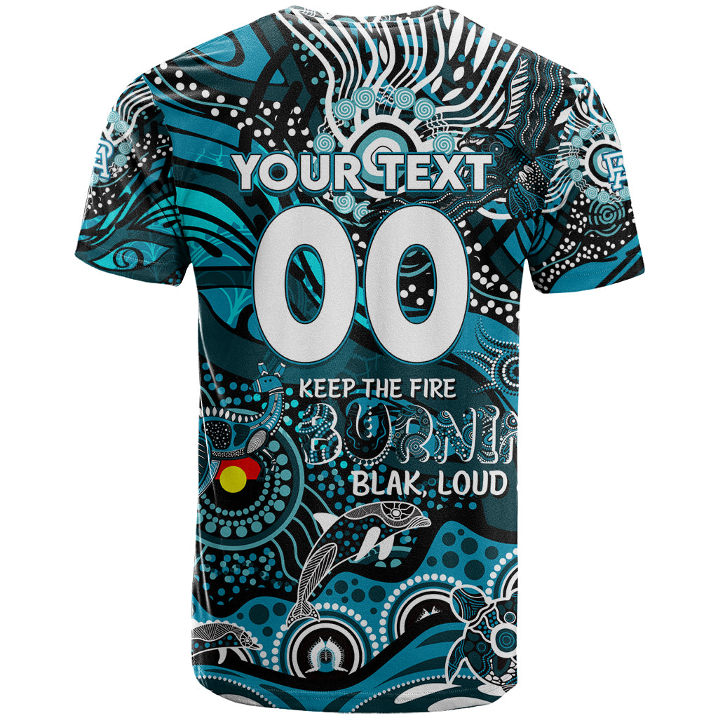 Custom NAIDOC Week 2024 Power T Shirt Aboriginal Animals Keep The Fire Burning - Vibe Hoodie Shop