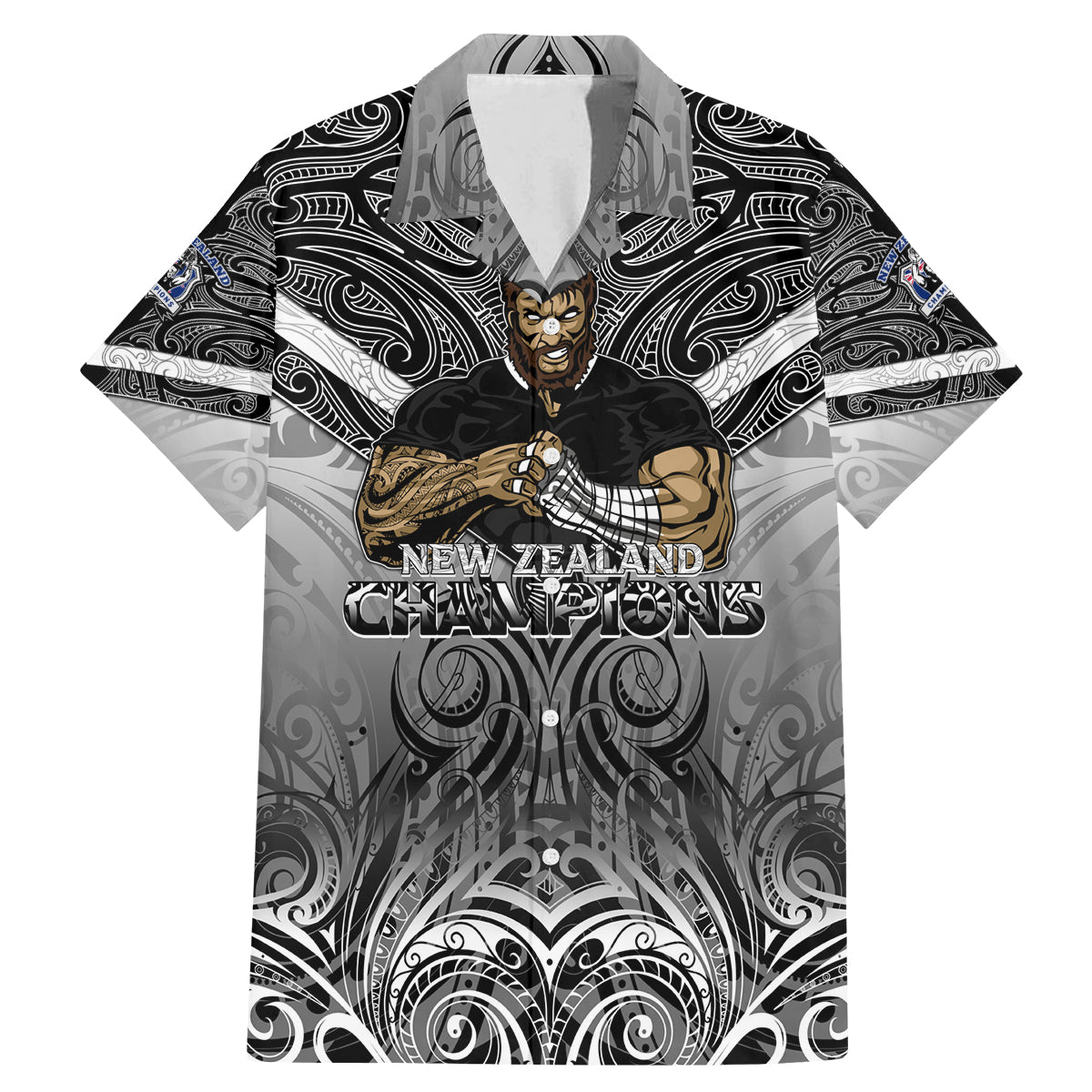 new-zealand-family-matching-mermaid-dress-and-hawaiian-shirt-rugby-aotearoa-champions