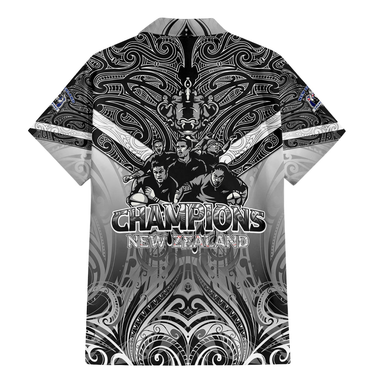 new-zealand-family-matching-mermaid-dress-and-hawaiian-shirt-rugby-aotearoa-champions