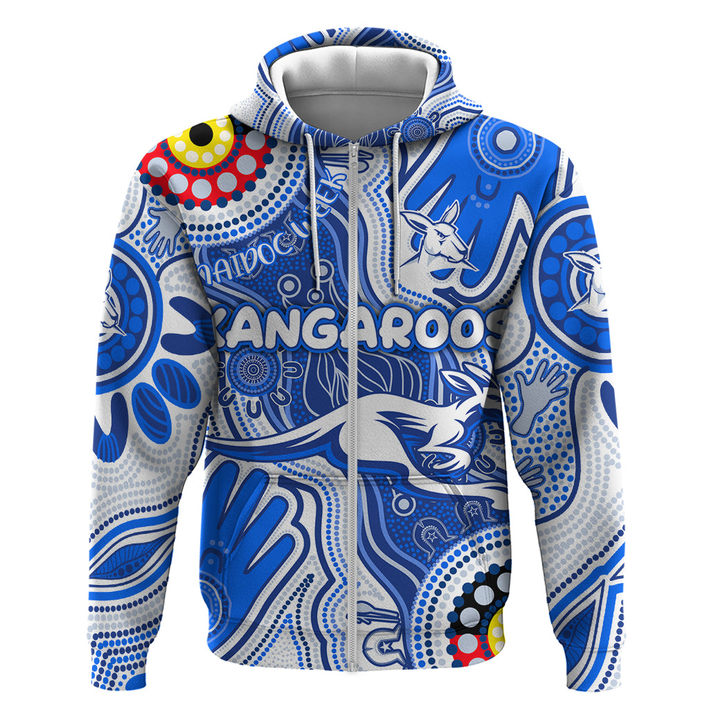 Personalised NAIDOC Week 2024 Melbourne Demons Hoodie Australian Aboriginal Hand Painting - Vibe Hoodie Shop