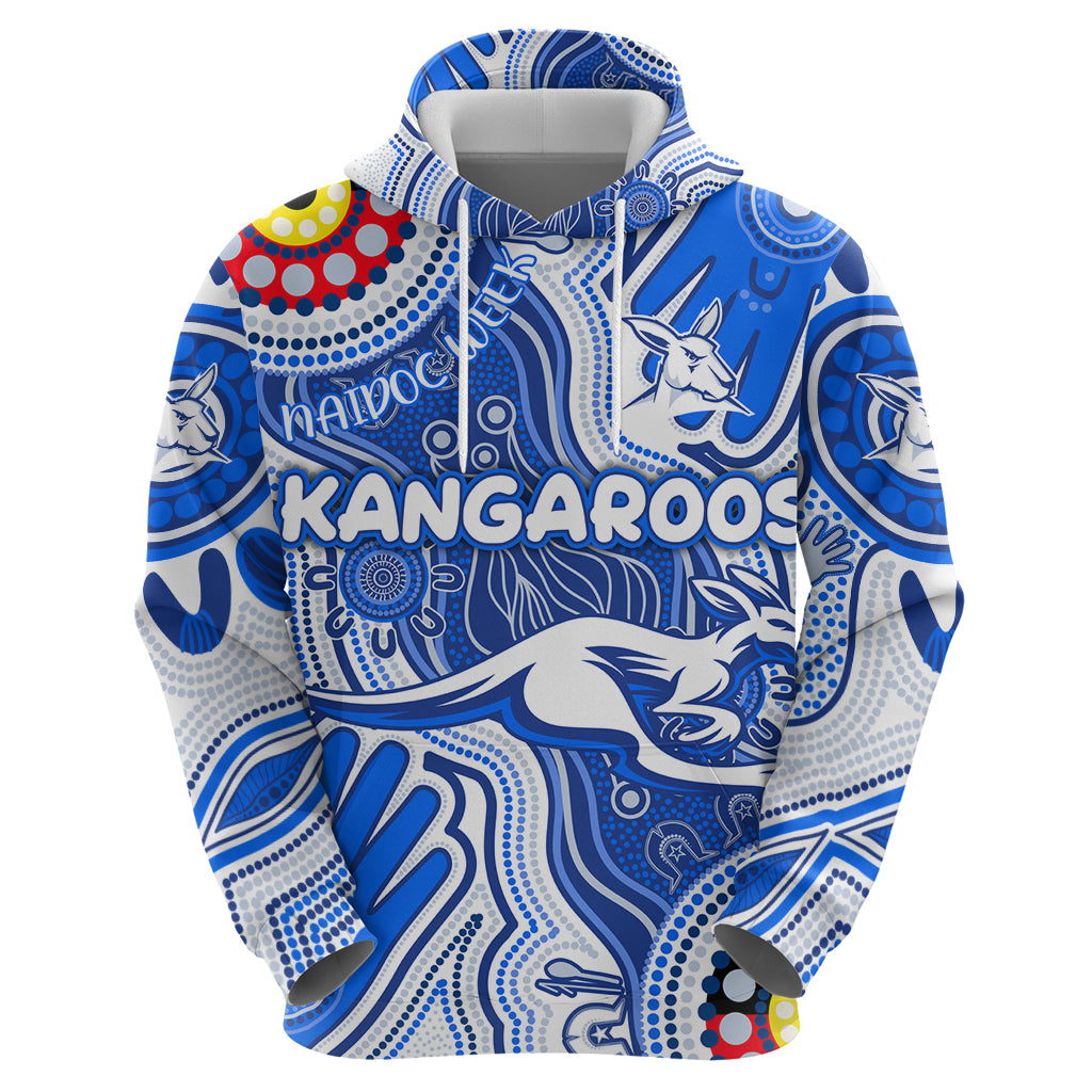 Personalised NAIDOC Week 2024 Melbourne Demons Hoodie Australian Aboriginal Hand Painting - Vibe Hoodie Shop