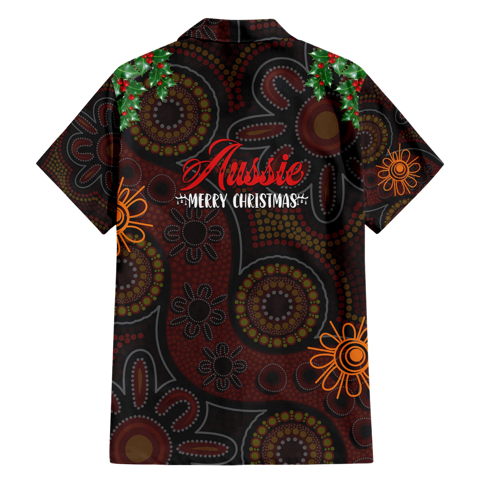 Aboriginal Christmas Hawaiian Shirt Aussie Koala Christmas Tree with Aboriginal Inspired - Vibe Hoodie Shop