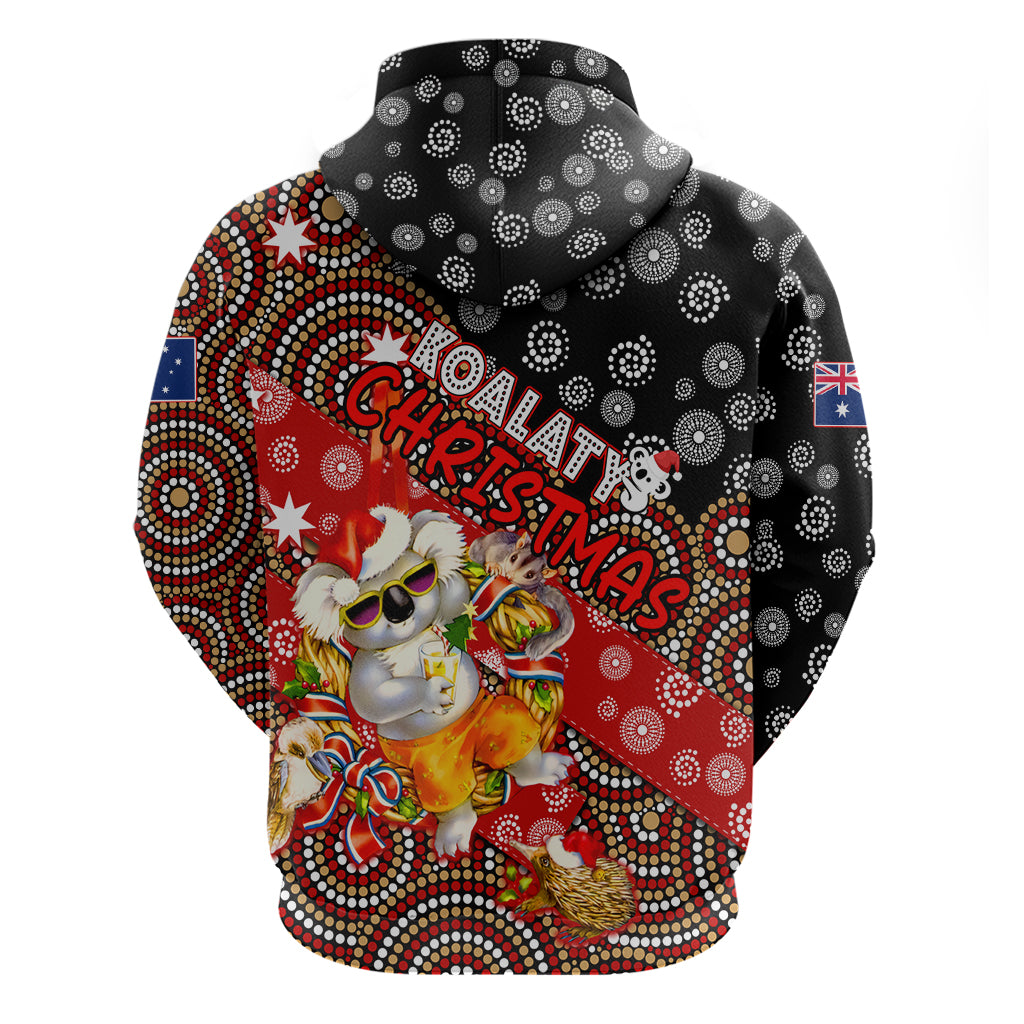 Koalaty Christmas Hoodie Australia Koala Aboriginal - Vibe Hoodie Shop