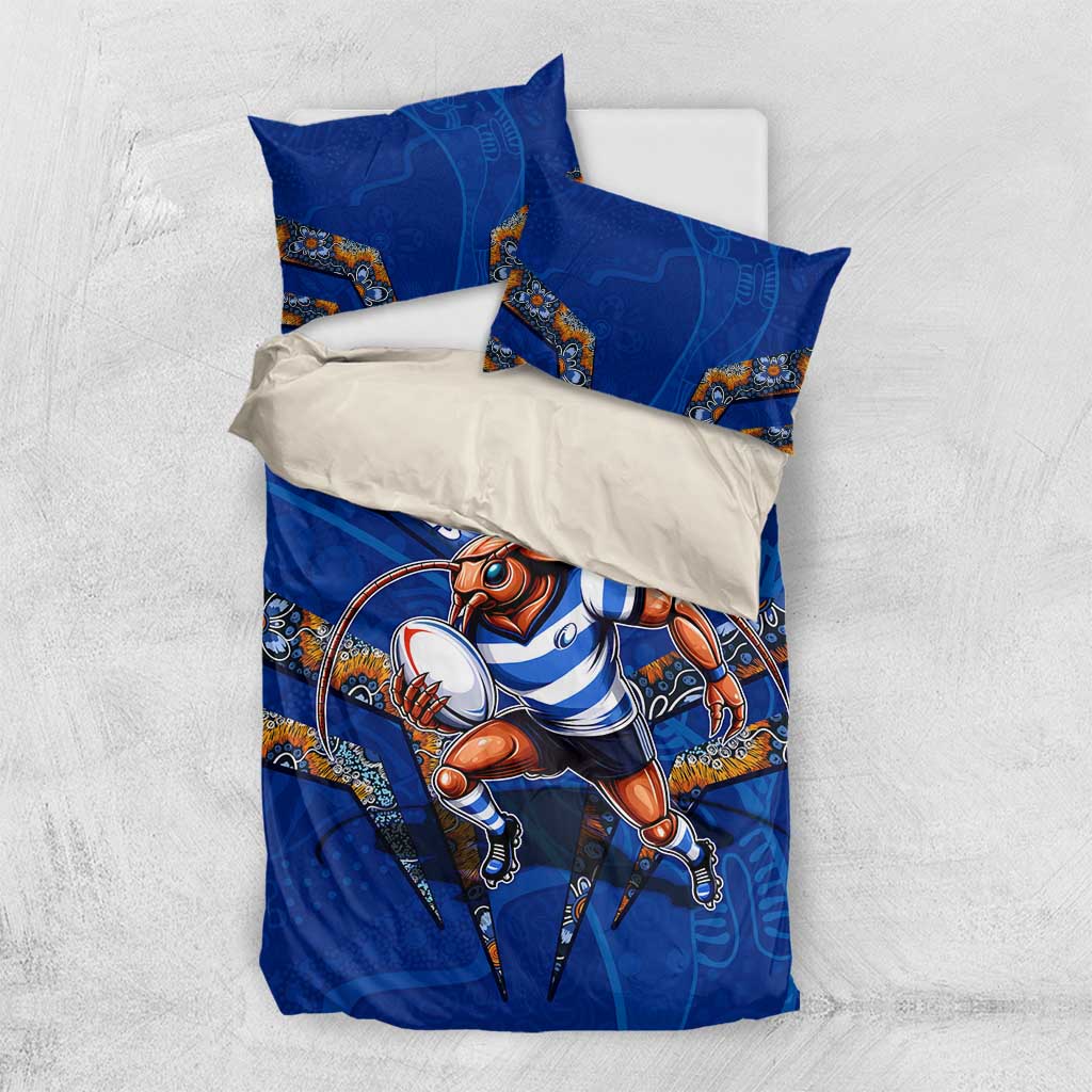 Personalised NSW Blues Bedding Set Mascot Rugby League - Vibe Hoodie Shop