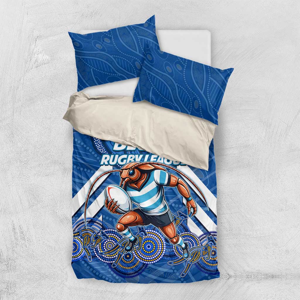 Custom Blues Cockroaches Bedding Set New South Wales Rugby - Vibe Hoodie Shop