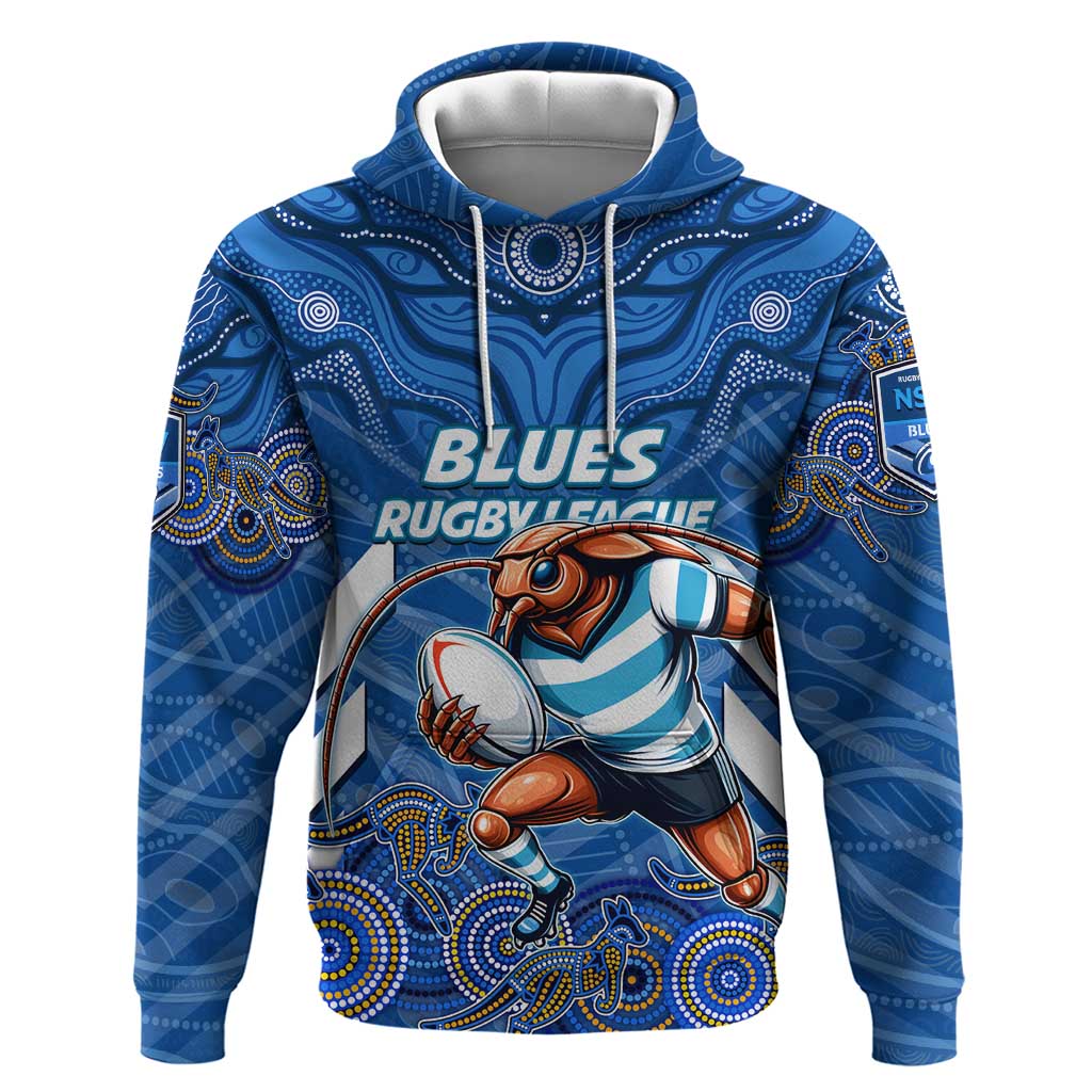 Custom Blues Cockroaches Hoodie New South Wales Rugby - Vibe Hoodie Shop