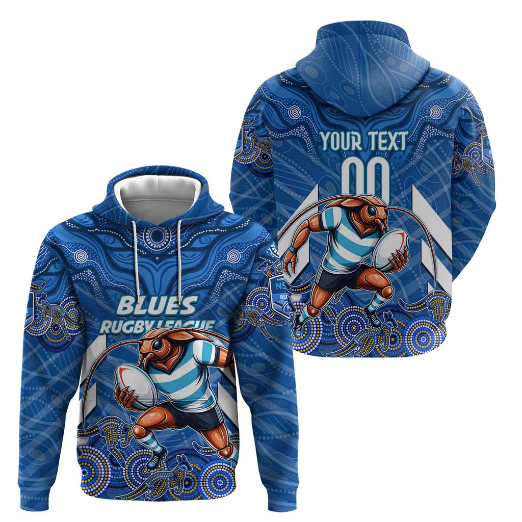 Custom Blues Cockroaches Hoodie New South Wales Rugby - Vibe Hoodie Shop