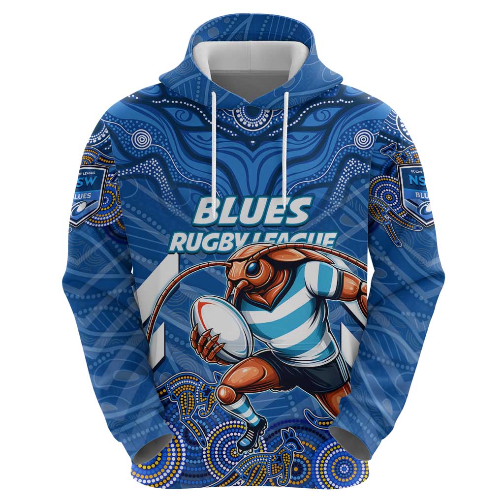 Custom Blues Cockroaches Hoodie New South Wales Rugby - Vibe Hoodie Shop
