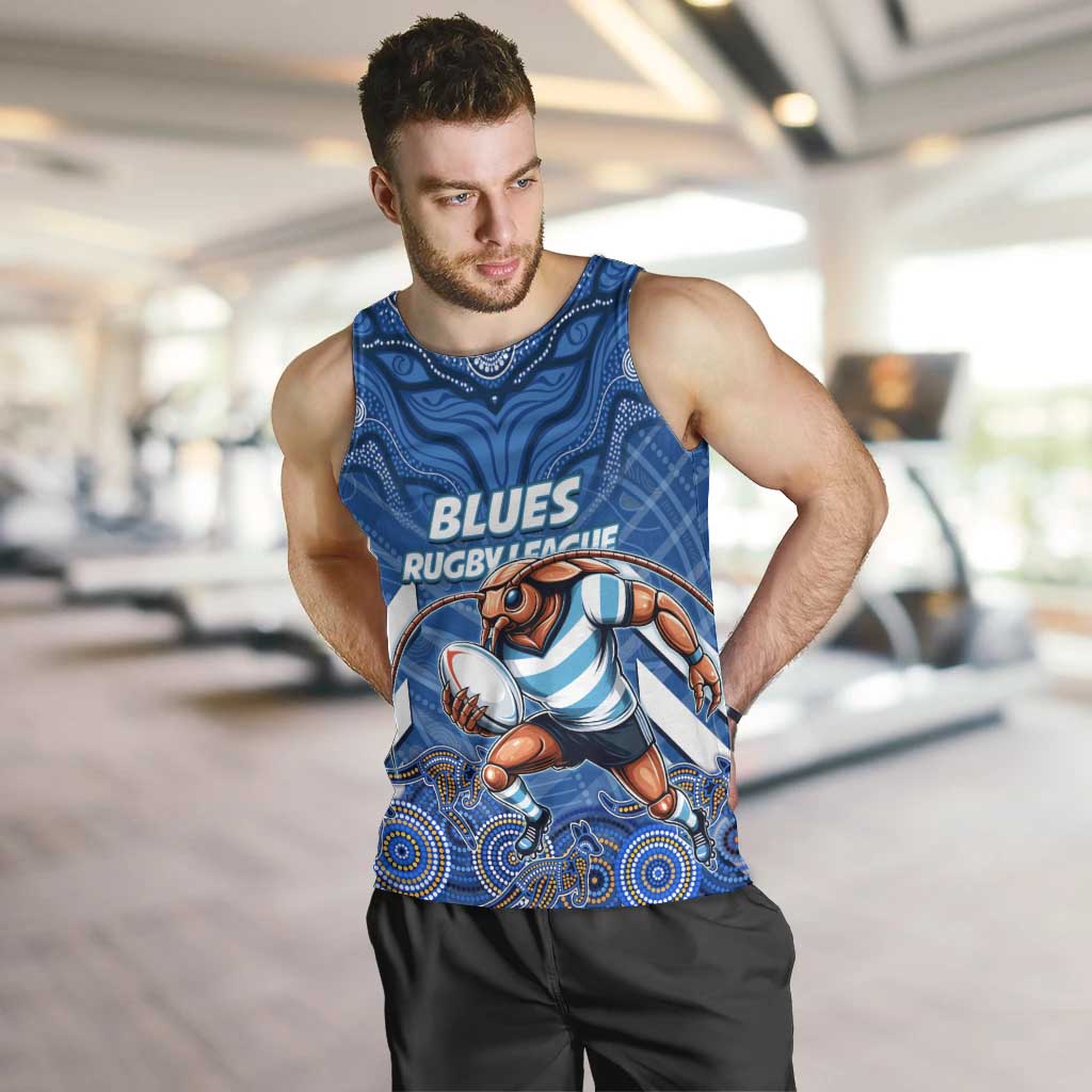 Custom Blues Cockroaches Men Tank Top New South Wales Rugby - Vibe Hoodie Shop
