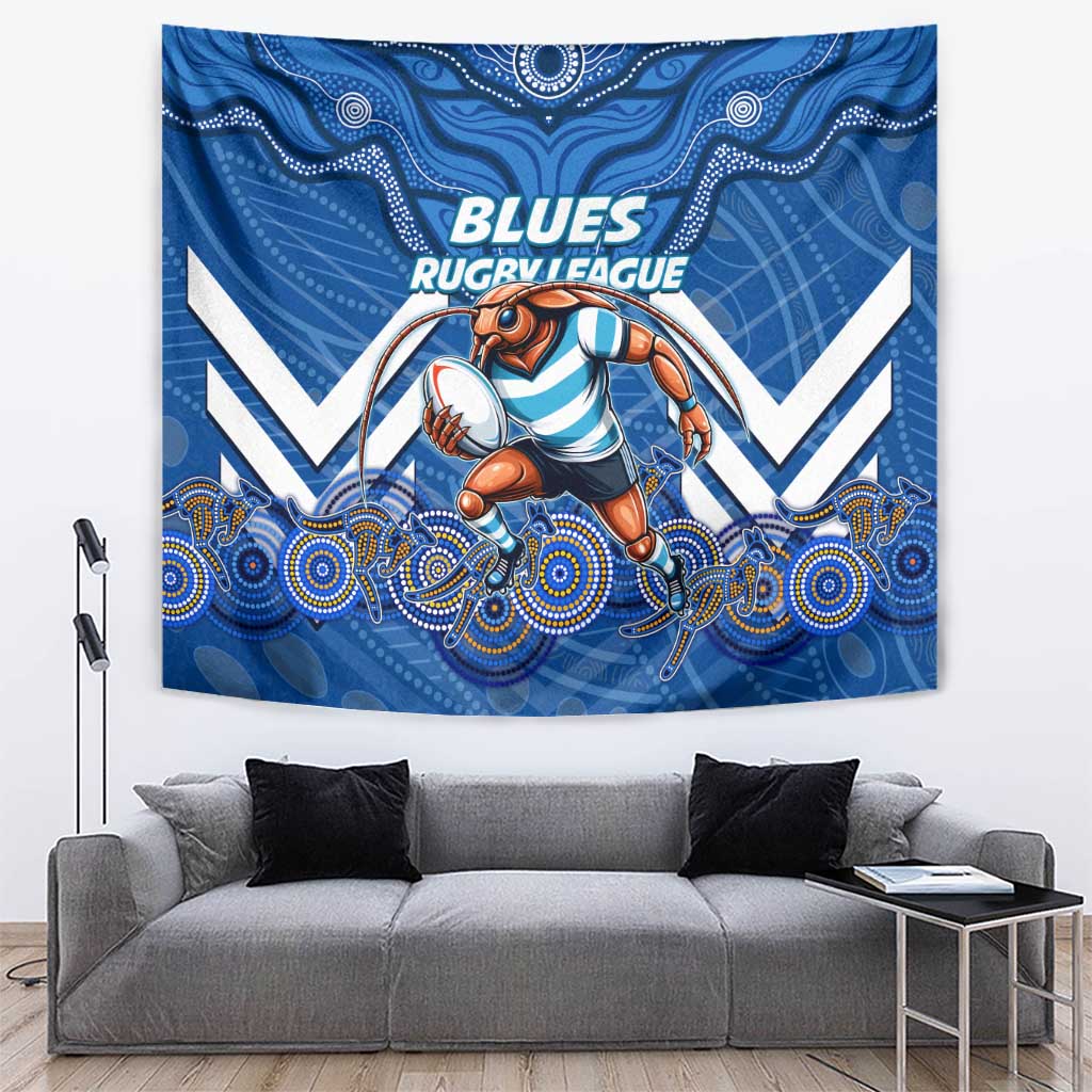 Custom Blues Cockroaches Tapestry New South Wales Rugby - Vibe Hoodie Shop