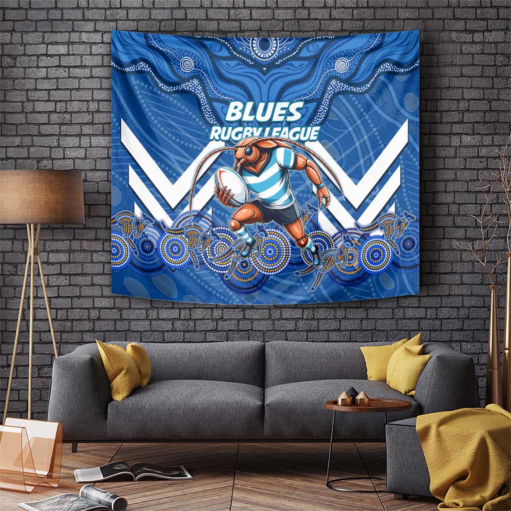 Custom Blues Cockroaches Tapestry New South Wales Rugby - Vibe Hoodie Shop