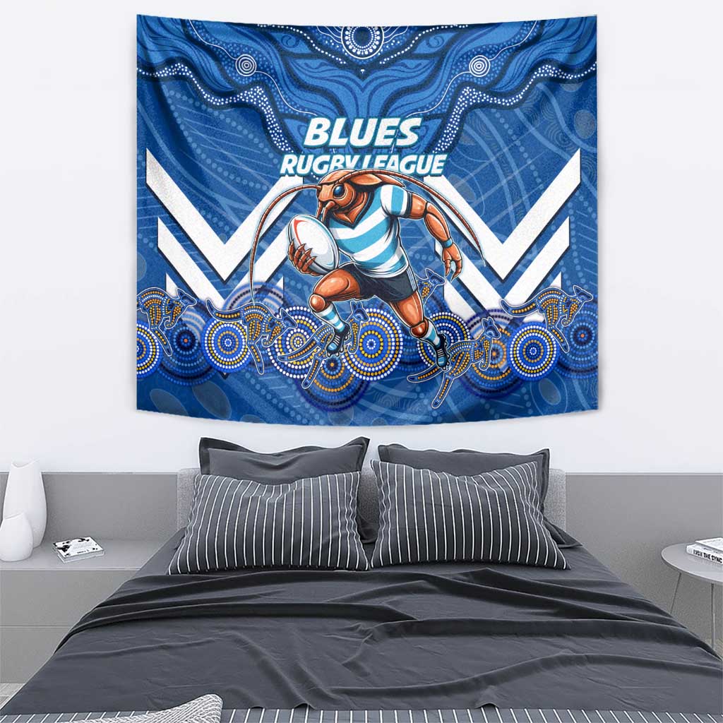 Custom Blues Cockroaches Tapestry New South Wales Rugby - Vibe Hoodie Shop