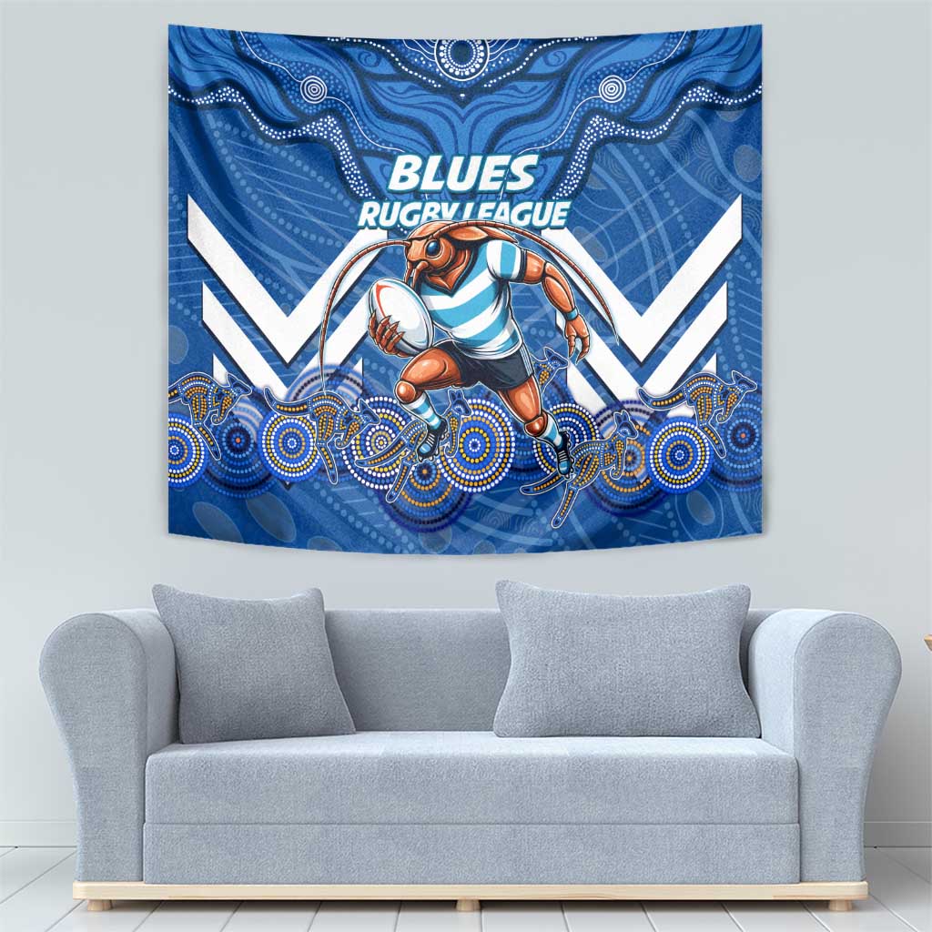 Custom Blues Cockroaches Tapestry New South Wales Rugby - Vibe Hoodie Shop