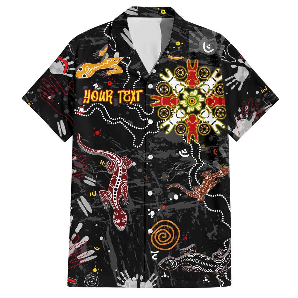 Lizard Aboriginal Australia Hawaiian Shirt - Vibe Hoodie Shop