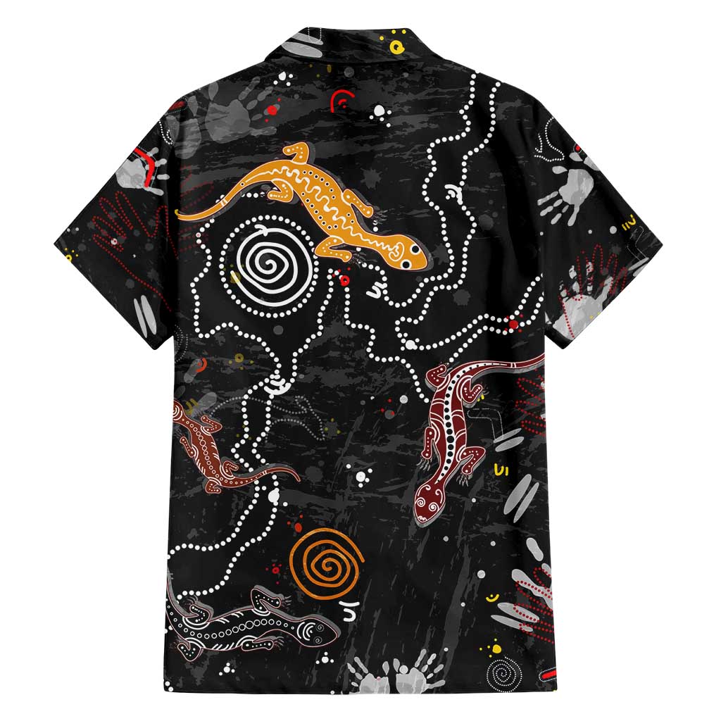 Lizard Aboriginal Australia Hawaiian Shirt - Vibe Hoodie Shop