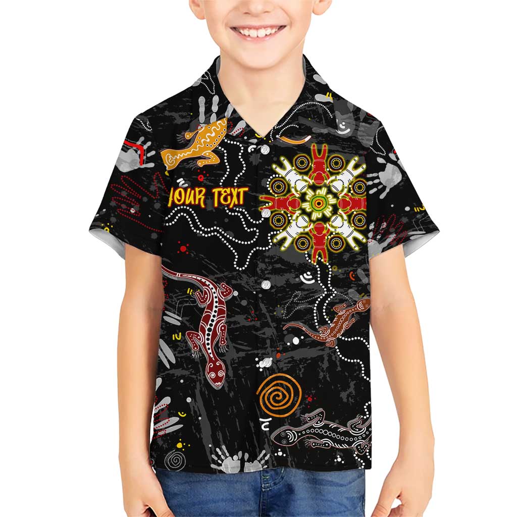 Lizard Aboriginal Australia Hawaiian Shirt - Vibe Hoodie Shop