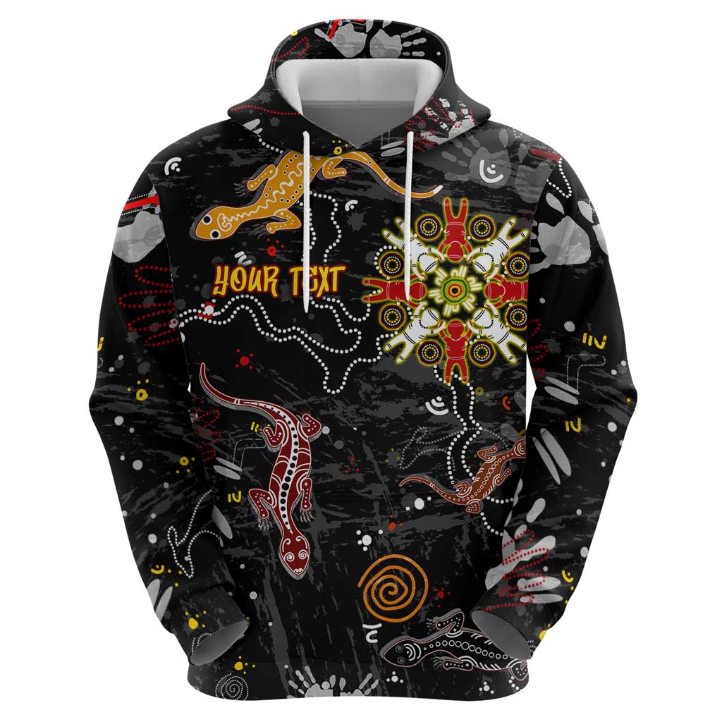 Lizard Aboriginal Australia Hoodie - Vibe Hoodie Shop