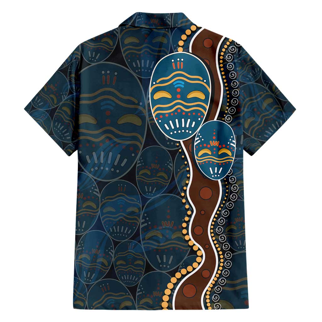 Aboriginal Masks Art Hawaiian Shirt Australian Indigenous - Vibe Hoodie Shop