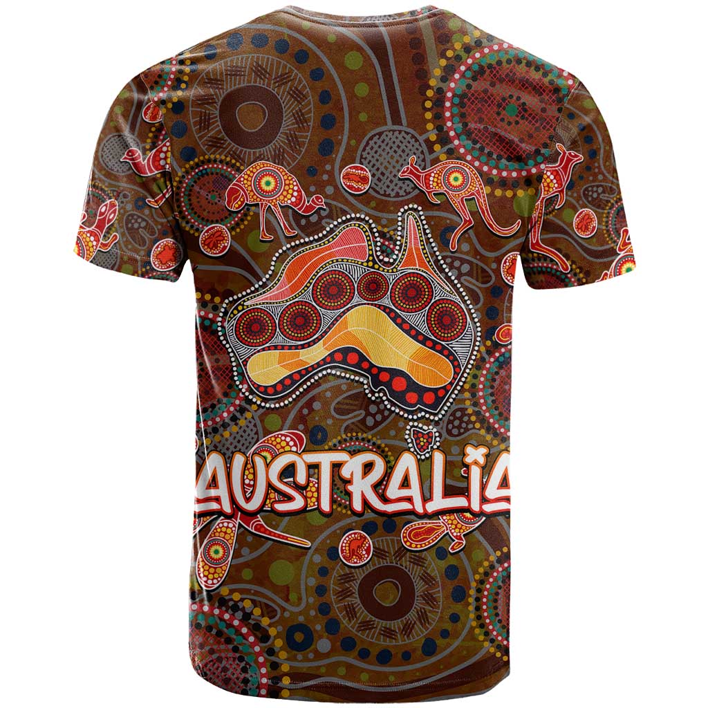 Animal Australia Aboriginal Art T Shirt - Vibe Hoodie Shop