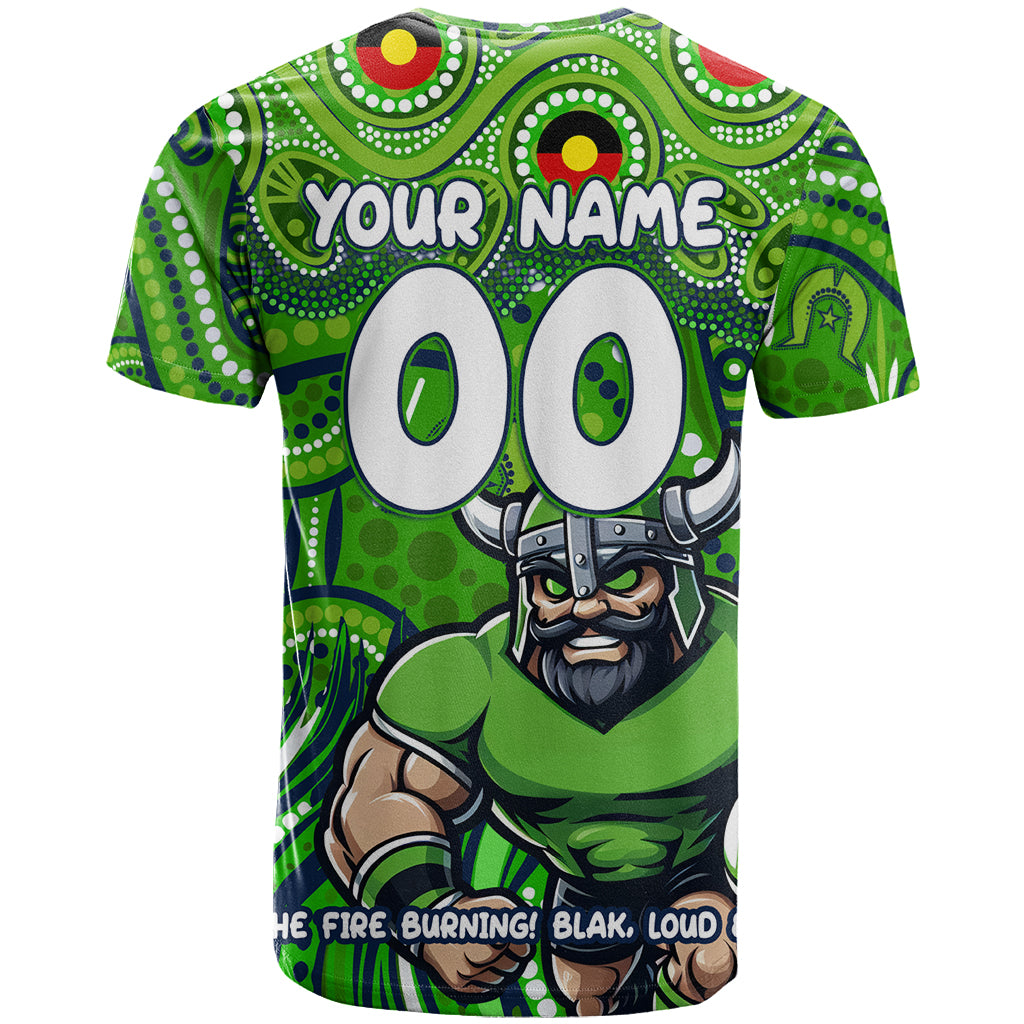 Custom Australia NAIDOC Week 2024 T Shirt Canberra Raiders Mascot Keep The Fire Burning - Vibe Hoodie Shop