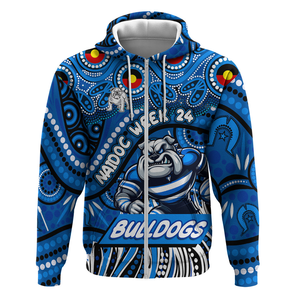 Custom Australia NAIDOC Week 2024 Hoodie Bulldogs Mascot Keep The Fire Burning - Vibe Hoodie Shop