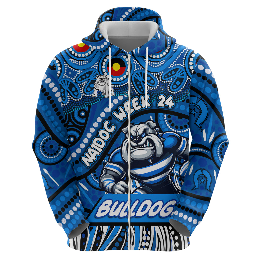 Custom Australia NAIDOC Week 2024 Hoodie Bulldogs Mascot Keep The Fire Burning - Vibe Hoodie Shop