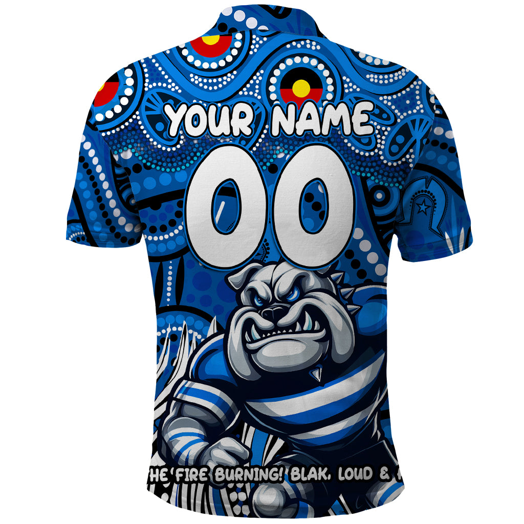 Custom Australia NAIDOC Week 2024 Polo Shirt Bulldogs Mascot Keep The Fire Burning - Vibe Hoodie Shop