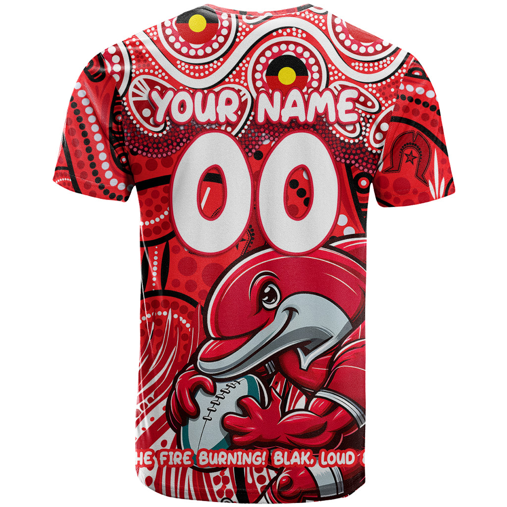 Custom Australia NAIDOC Week 2024 T Shirt Dolphins Mascot Keep The Fire Burning - Vibe Hoodie Shop