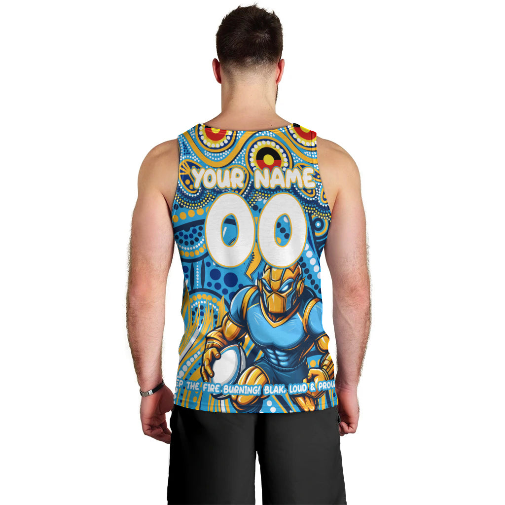 Custom Australia NAIDOC Week 2024 Men Tank Top Titans Mascot Keep The Fire Burning - Vibe Hoodie Shop
