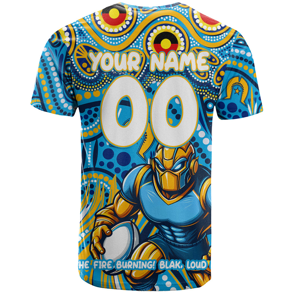 Custom Australia NAIDOC Week 2024 T Shirt Titans Mascot Keep The Fire Burning - Vibe Hoodie Shop