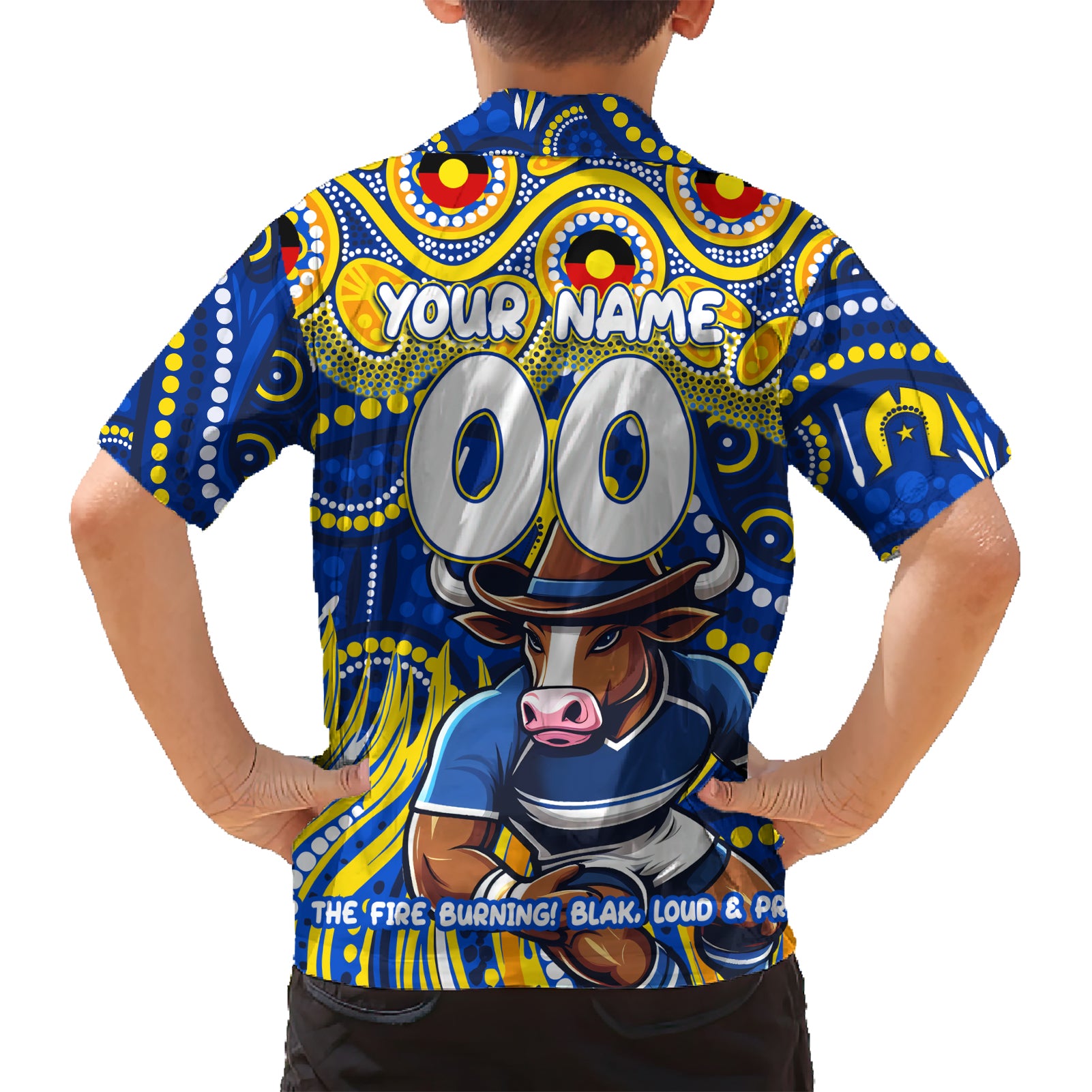 Custom Australia NAIDOC Week 2024 Hawaiian Shirt Cowboys Mascot Keep The Fire Burning - Vibe Hoodie Shop