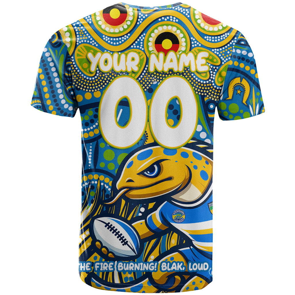 Custom Australia NAIDOC Week 2024 T Shirt Parramatta Eels Mascot Keep The Fire Burning - Vibe Hoodie Shop