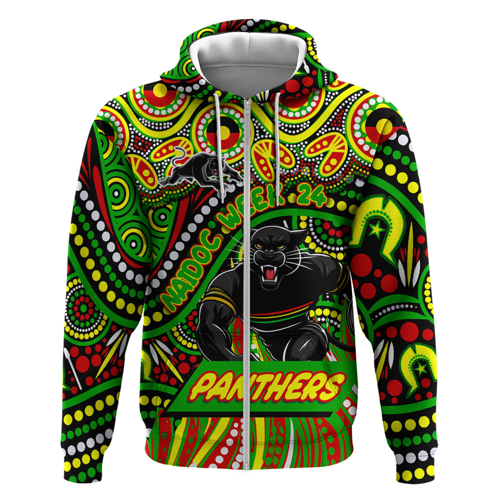 Custom Australia NAIDOC Week 2024 Hoodie Penrith Panthers Mascot Keep The Fire Burning - Vibe Hoodie Shop