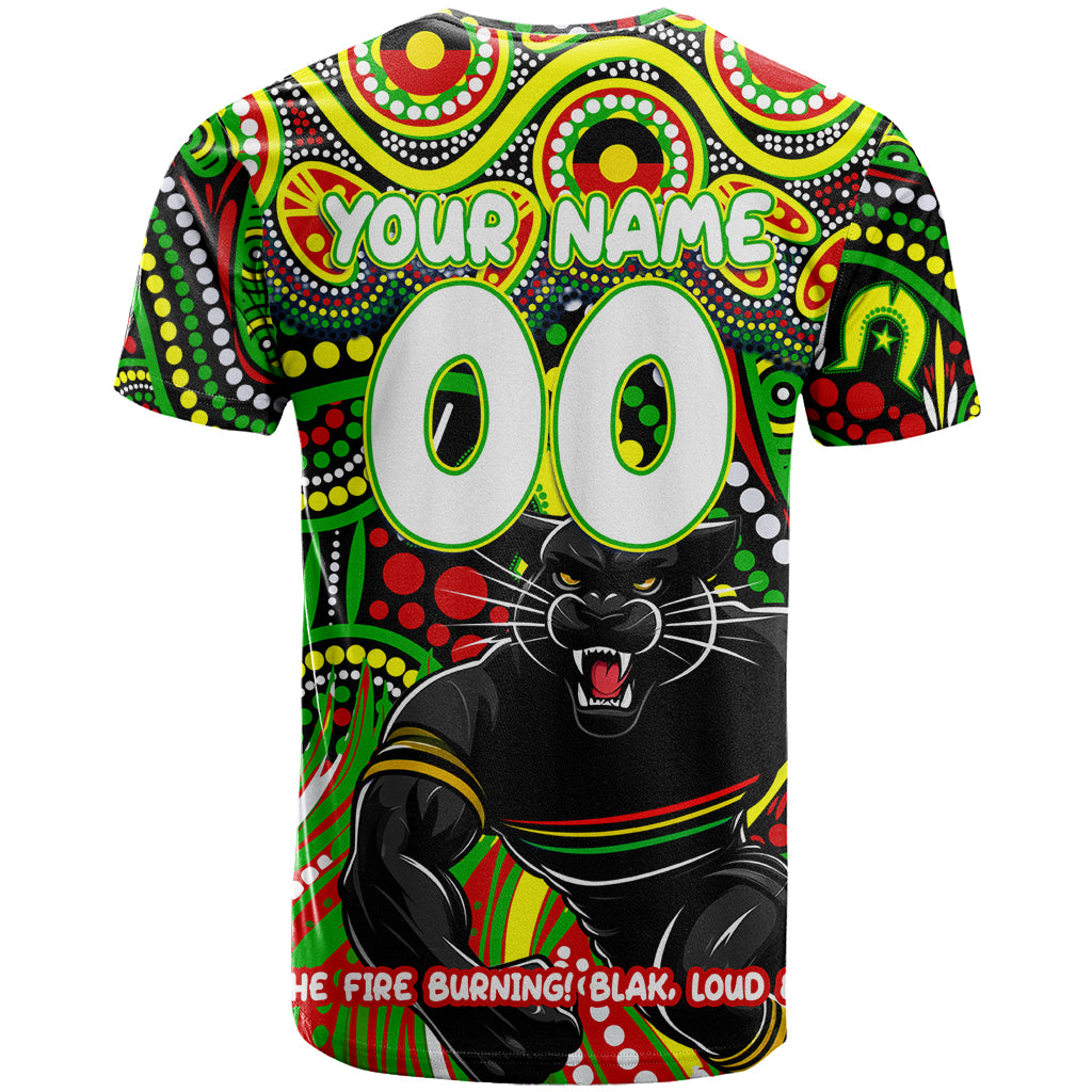 Custom Australia NAIDOC Week 2024 T Shirt Penrith Panthers Mascot Keep The Fire Burning - Vibe Hoodie Shop